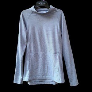 Columbia Women's Activewear Top Pullover Long Sleeves Blue Striped Size S